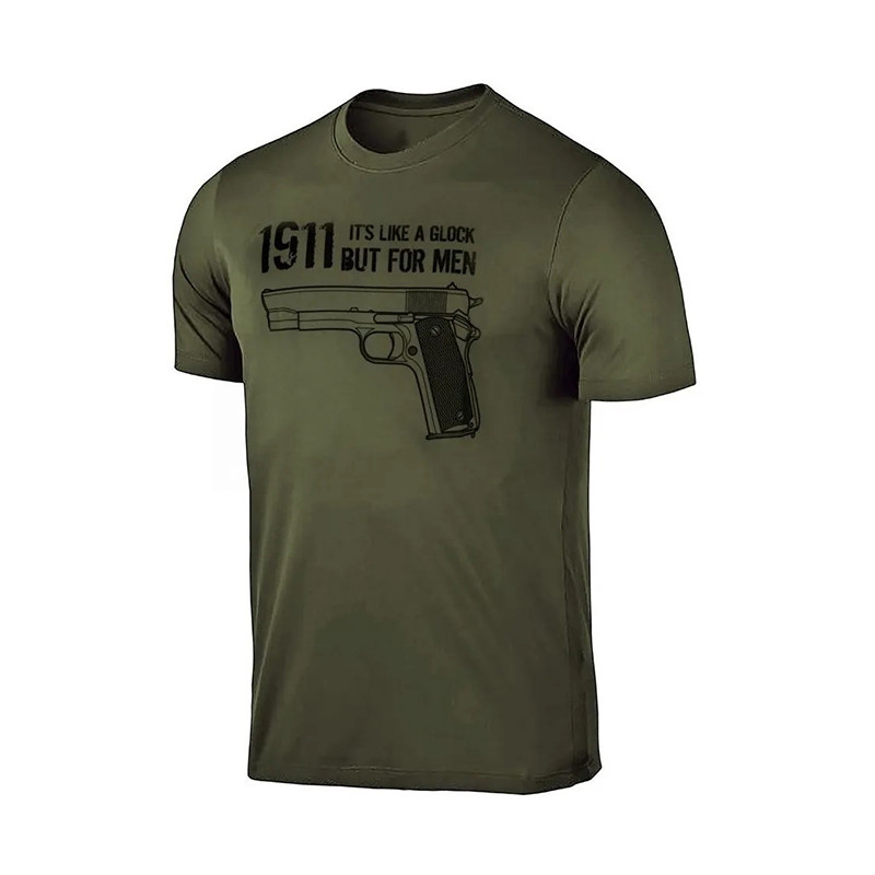 As Melhores Camiseta Men Like 1911 Evo Tactical